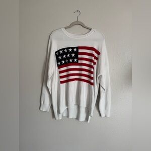 American Flag Sweater